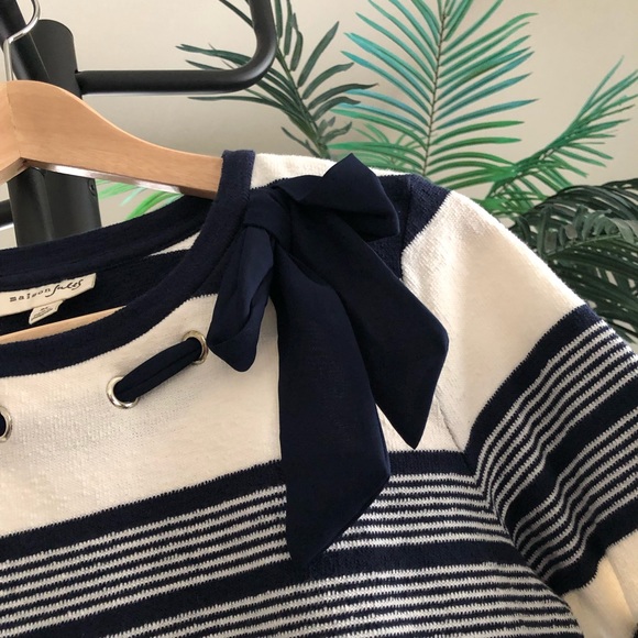 Pretty & Chic maison Jules top with bow - Picture 3 of 4